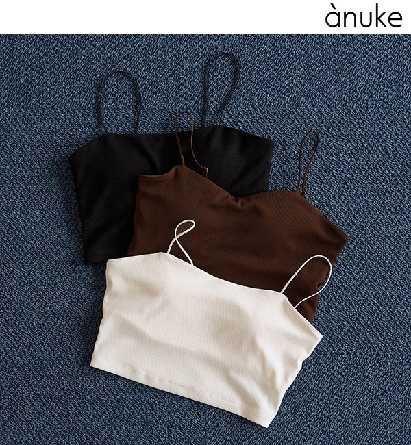 anuke ����̡���  Padin Half Camisole 62610636  �ͥ��ݥ�����̵�� /����󥻥������Բľ��� �������ˤ�15���ޤ�¨��ȯ��(���˰ʳ�)��