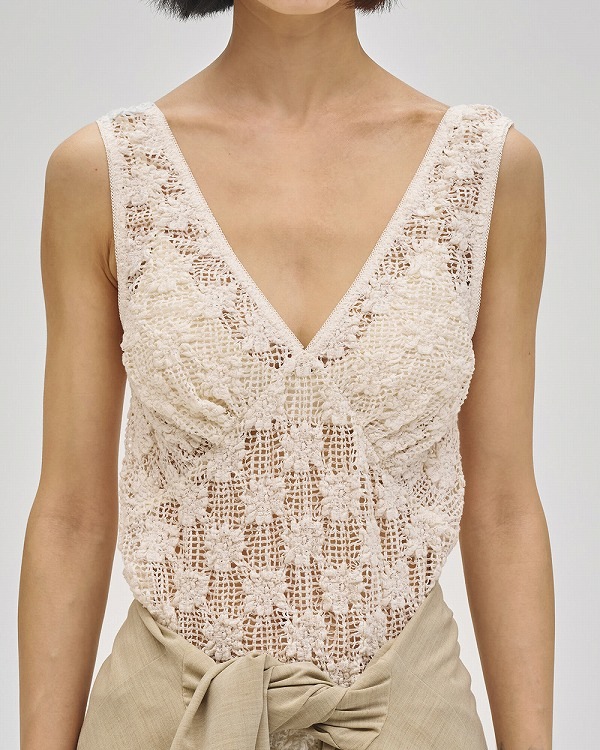 �ڴ��ָ���ݥ����5%��10/18(��)23:59�ޤǡۡ�ͽ���ʡ�TODAYFUL �ȥ��ǥ��ե�  Shrink Lace Tanktop 12710603 4�����5��������ͽ�� /����󥻥������Բľ���