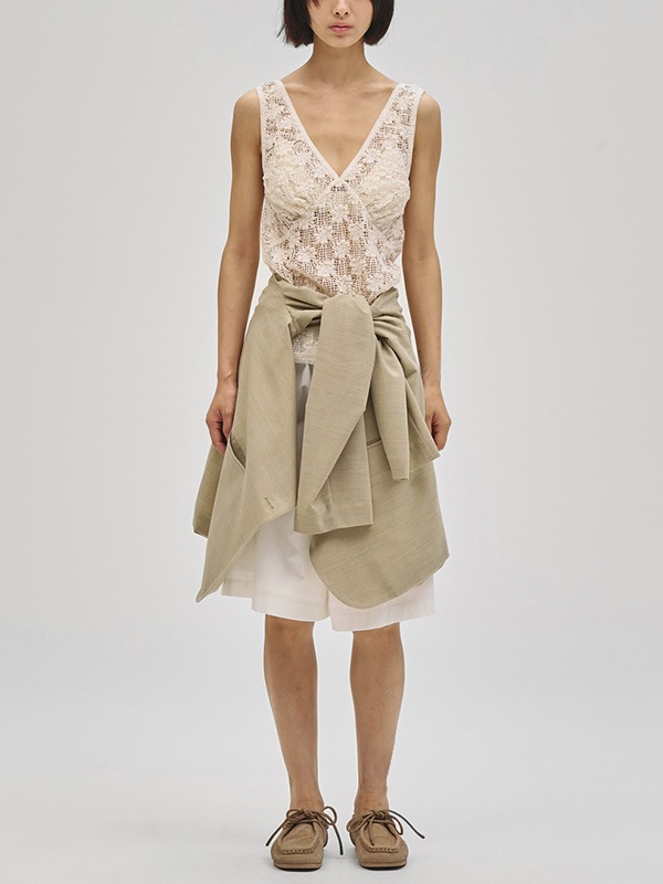 �ڴ��ָ���ݥ����5%��10/18(��)23:59�ޤǡۡ�ͽ���ʡ�TODAYFUL �ȥ��ǥ��ե�  Shrink Lace Tanktop 12710603 4�����5��������ͽ�� /����󥻥������Բľ���
