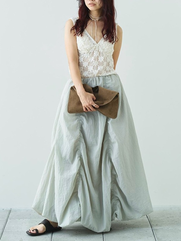 �ڴ��ָ���ݥ����5%��10/18(��)23:59�ޤǡۡ�ͽ���ʡ�TODAYFUL �ȥ��ǥ��ե�  Shrink Lace Tanktop 12710603 4�����5��������ͽ�� /����󥻥������Բľ���