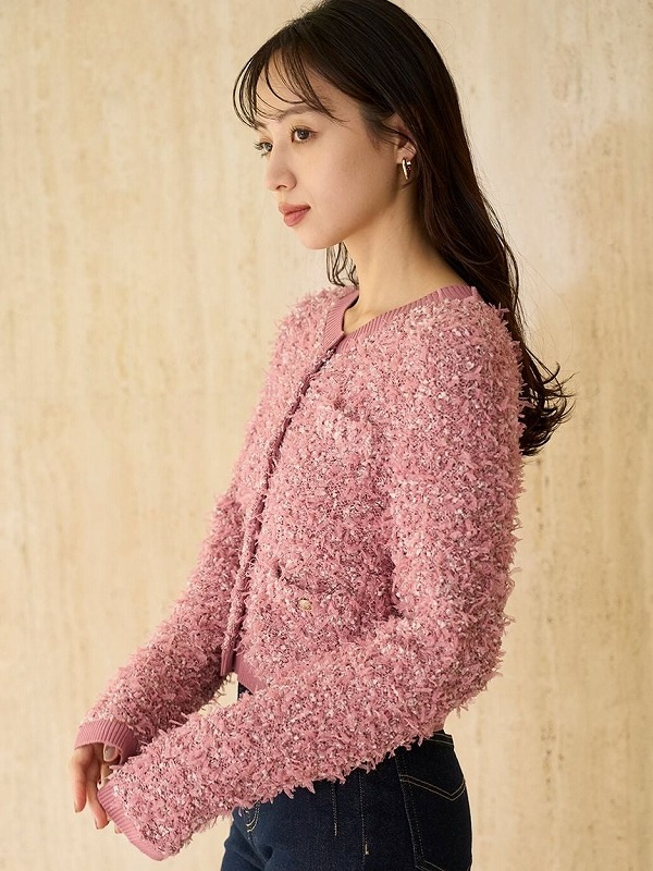 期間限定10%OFF】SNIDEL スナイデル ミックスツイードライク