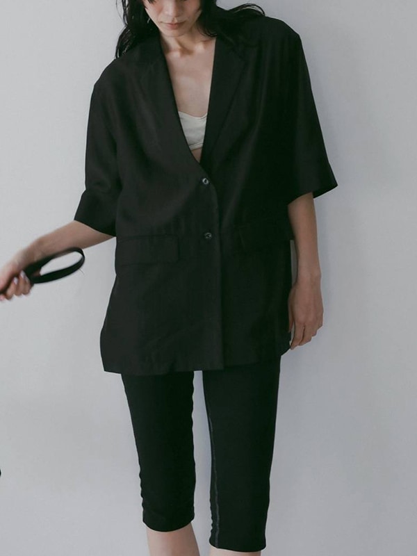 ��5���ָ���10%OFF 5/18(��)�ޤǡ�anuke ����̡���  Sheer Halfsleeve Jacket 62610106  /����󥻥������Բľ��� �������ˤ�15���ޤ�¨��ȯ��(���˰ʳ�)��