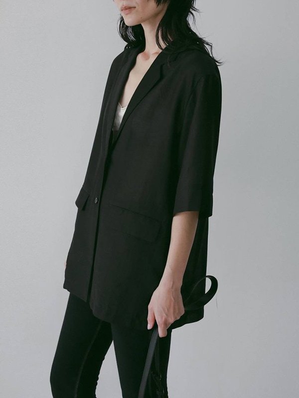 ��5���ָ���10%OFF 5/18(��)�ޤǡ�anuke ����̡���  Sheer Halfsleeve Jacket 62610106  /����󥻥������Բľ��� �������ˤ�15���ޤ�¨��ȯ��(���˰ʳ�)��