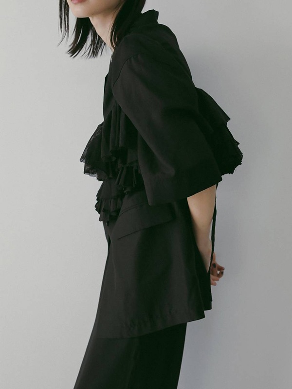 ��5���ָ���10%OFF 5/18(��)�ޤǡ�anuke ����̡���  Sheer Halfsleeve Jacket 62610106  /����󥻥������Բľ��� �������ˤ�15���ޤ�¨��ȯ��(���˰ʳ�)��