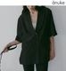��5���ָ���10%OFF 5/18(��)�ޤǡ�anuke ����̡���  Sheer Halfsleeve Jacket 62610106  /����󥻥������Բľ��� �������ˤ�15���ޤ�¨��ȯ��(���˰ʳ�)��
