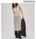 �ڴ��ָ���ݥ����5%��10/18(��)23:59�ޤǡۡ�ͽ���ʡ�TODAYFUL �ȥ��ǥ��ե�  Shrink Lace Dress 12710302 4�����5��������ͽ�� /����󥻥������Բľ���