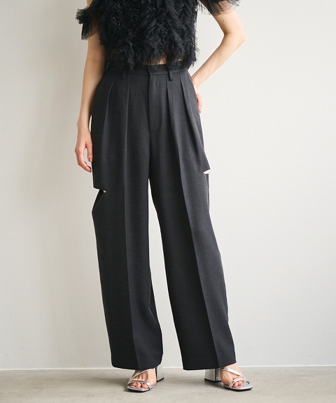 SALE70%OFF】COCODEAL ココディール ツイード調サイドスリット