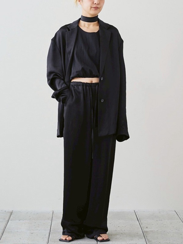 ��ͽ���ʡ�TODAYFUL �ȥ��ǥ��ե�  Satin Easy Pants 12610704 3������4��������ͽ�� /����󥻥������Բľ���