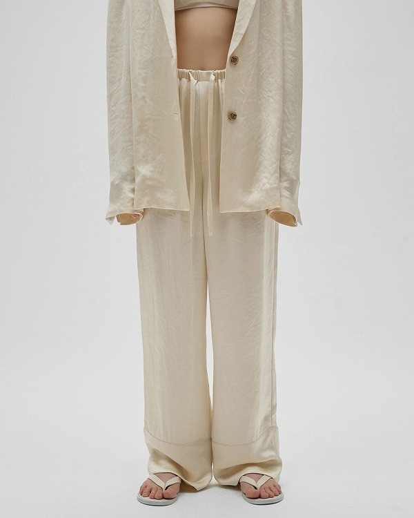 ��ͽ���ʡ�TODAYFUL �ȥ��ǥ��ե�  Satin Easy Pants 12610704 3������4��������ͽ�� /����󥻥������Բľ���