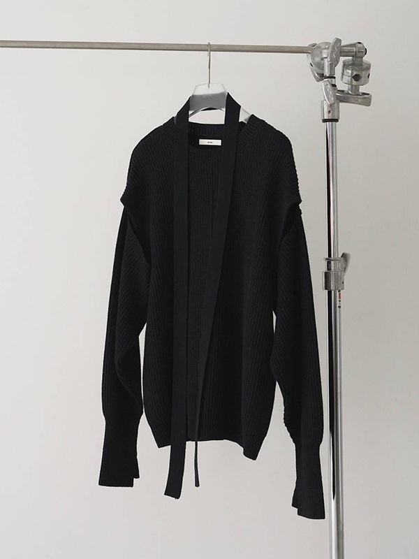 anuke ����̡���  Slit Rib Knit 62610523  /����󥻥������Բľ��� �������ˤ�15���ޤ�¨��ȯ��(���˰ʳ�)��
