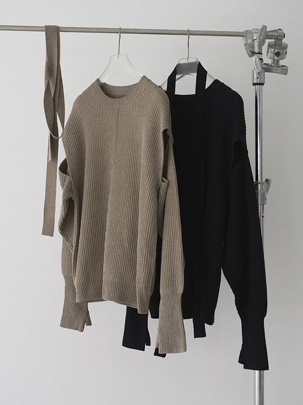 anuke ����̡���  Slit Rib Knit 62610523  /����󥻥������Բľ��� �������ˤ�15���ޤ�¨��ȯ��(���˰ʳ�)��