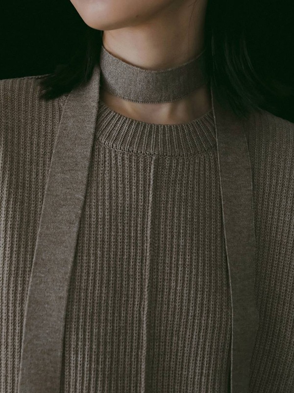 anuke ����̡���  Slit Rib Knit 62610523  /����󥻥������Բľ��� �������ˤ�15���ޤ�¨��ȯ��(���˰ʳ�)��
