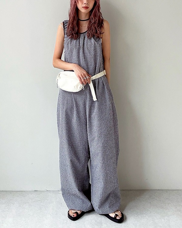��5���ָ���10%OFF 5/18(��)�ޤǡ�anuke ����̡���  Uneck Check Combinaison 62610309  /����󥻥������Բľ��ʡ������ˤ�15���ޤ�¨��ȯ��(���˰ʳ�)��