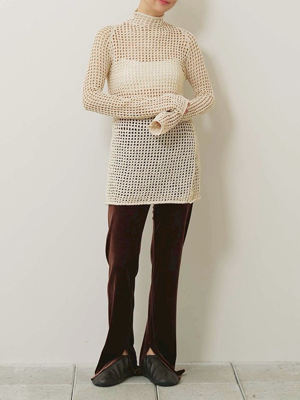 ��ͽ���ʡ�TODAYFUL �ȥ��ǥ��ե�  Velour Slit Leggings 12620703 8������9��������ͽ�� /����󥻥������Բľ���