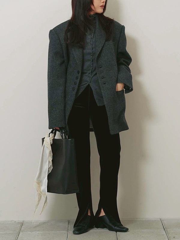 ��ͽ���ʡ�TODAYFUL �ȥ��ǥ��ե�  Velour Slit Leggings 12620703 8������9��������ͽ�� /����󥻥������Բľ���