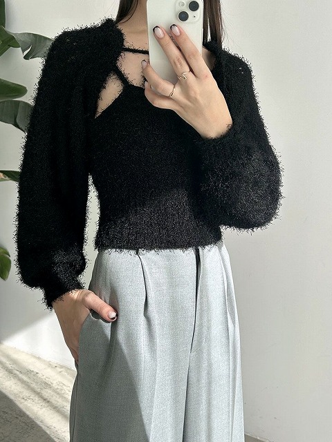 SNIDEL - 完売色🌷新作新品🍀スナイデル ボレロニットタンクSET