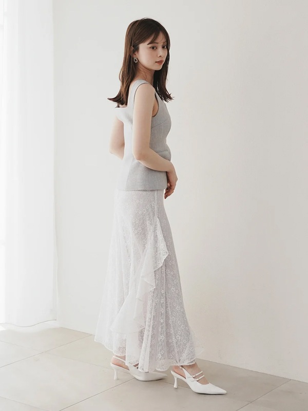 ��SALE50%OFF��SNIDEL ���ʥ��ǥ�  �ե��졼���������� SWFS252144 /����󥻥������Բľ��ʡ������ˤ�15���ޤ�¨��ȯ��(���˰ʳ�)��