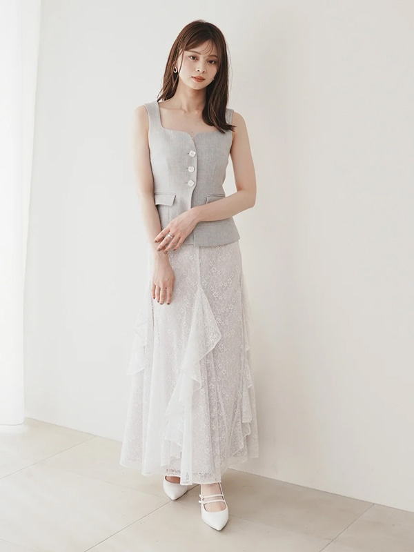 ��SALE50%OFF��SNIDEL ���ʥ��ǥ�  �ե��졼���������� SWFS252144 /����󥻥������Բľ��ʡ������ˤ�15���ޤ�¨��ȯ��(���˰ʳ�)��