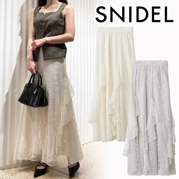 ��SALE50%OFF��SNIDEL ���ʥ��ǥ�  �ե��졼���������� SWFS252144 /����󥻥������Բľ��ʡ������ˤ�15���ޤ�¨��ȯ��(���˰ʳ�)��