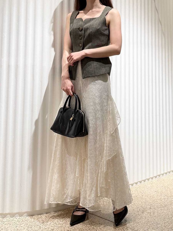 ��SALE50%OFF��SNIDEL ���ʥ��ǥ�  �ե��졼���������� SWFS252144 /����󥻥������Բľ��ʡ������ˤ�15���ޤ�¨��ȯ��(���˰ʳ�)��