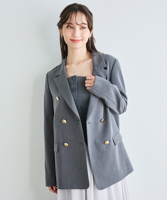 リリアンカラット LILLIAN CARAT ボリュームスリーブジャケット LILLIAN CARAT リリアンカラット ボリュームスリーブシアー