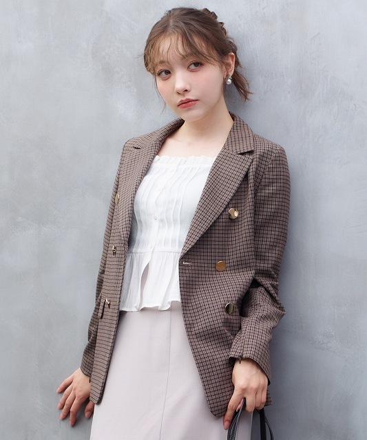 リリアンカラット ジャケット SOLD OUT】LILLIAN CARAT リリアンカラット スリットスリーブ