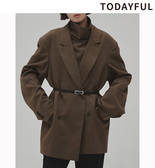 ��ͽ���ʡ�TODAYFUL �ȥ��ǥ��ե�  Twill Double Jacket 12620103 8������9��������ͽ�� /����󥻥������Բľ���