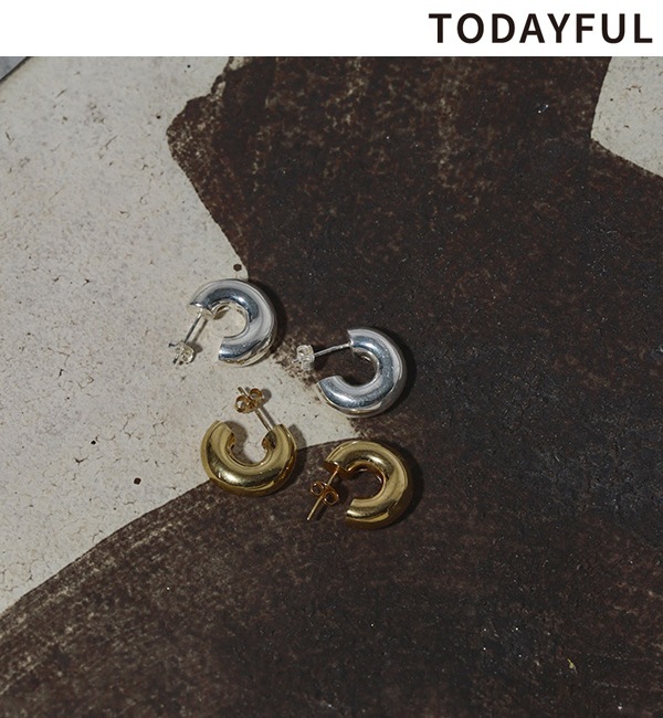 TODAYFUL �ȥ��ǥ��ե� /Mini Hoop Pierce (Silver925) 12290901 /����󥻥������Բľ��ʡ������ˤ�15���ޤ�¨��ȯ��(���˰ʳ�)��
