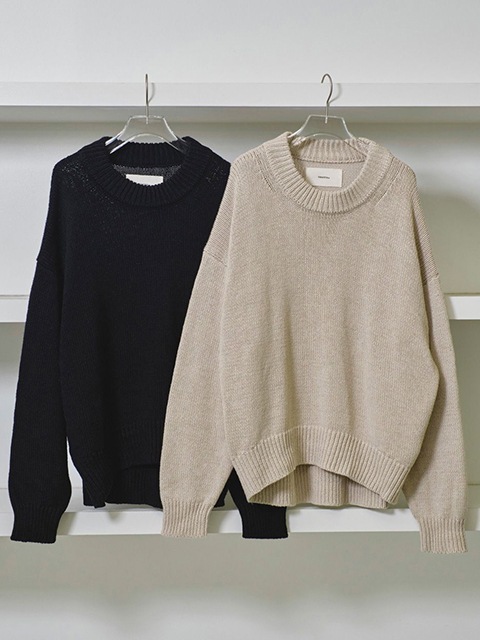 トップス Roundhem Linen Knit todayful SOLD OUT】TODAYFUL トゥデイフル Roundhem Linen Knit 12510504
