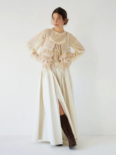 期間限定15%OFF】Ungrid アングリッド マルチウェイフリンジ