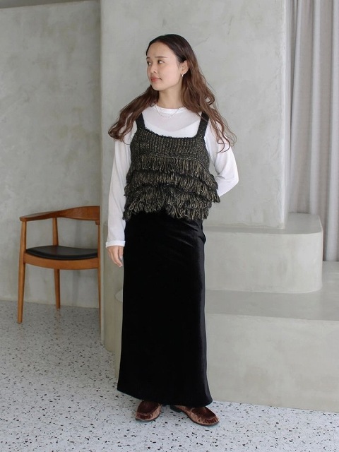 期間限定10%OFF】Ungrid アングリッド マルチウェイフリンジ