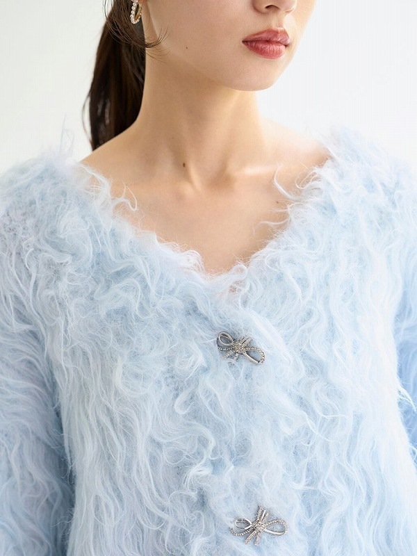 [スナイデル] デザインニットカーデ SWNT254242 レディース　LBLU Amazon | [スナイデル] デザインニットカーデ SWNT254242LBLUF