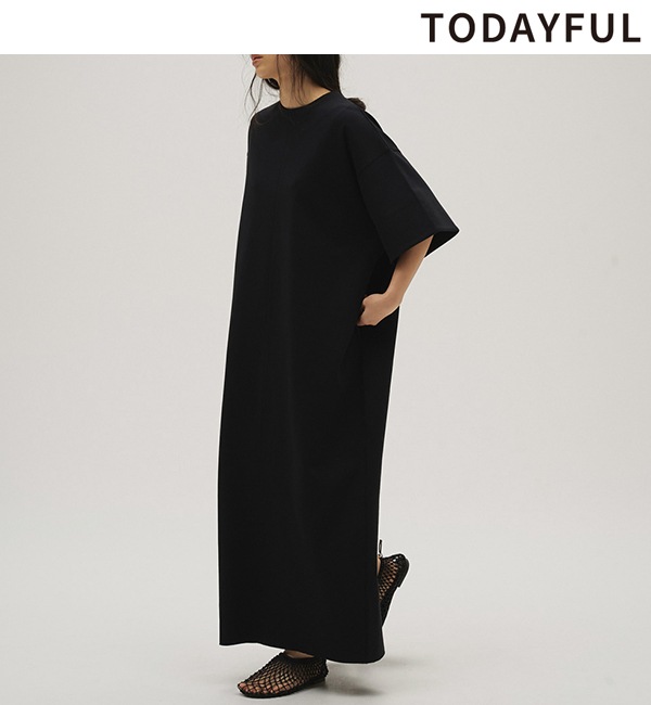 予約商品】TODAYFUL トゥデイフル Halfsleeve Easy Dress 12610310 3