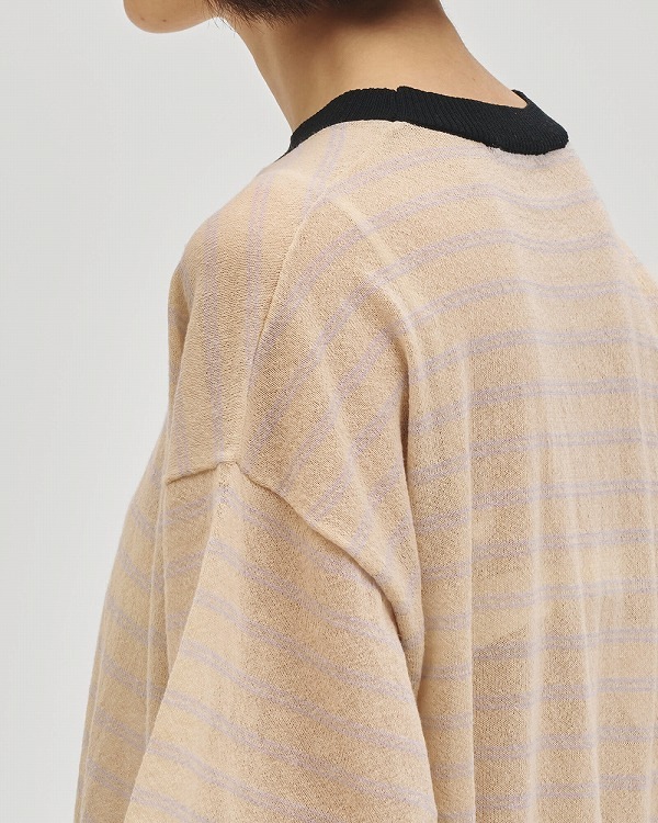�ڴ��ָ���ݥ����5%��10/18(��)23:59�ޤǡۡ�ͽ���ʡ�TODAYFUL �ȥ��ǥ��ե�  Border Halfsleeve Knit 12710526 4�����5��������ͽ�� /����󥻥������Բľ���