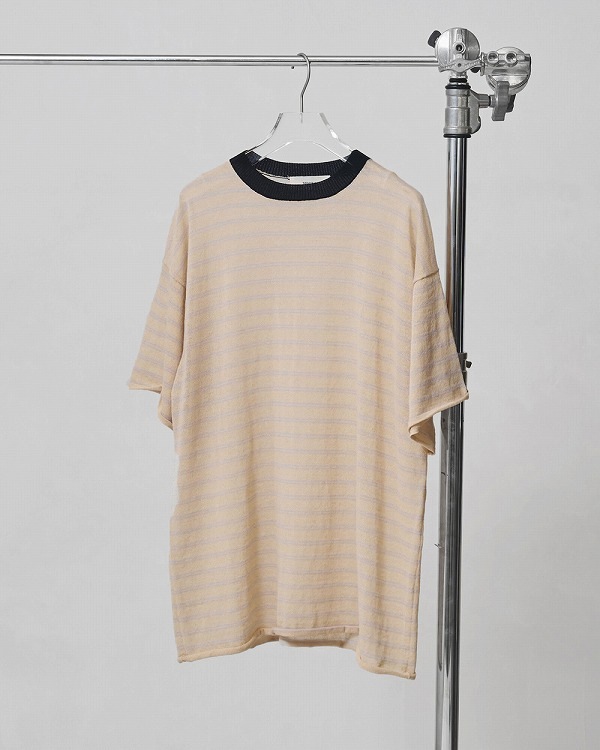 �ڴ��ָ���ݥ����5%��10/18(��)23:59�ޤǡۡ�ͽ���ʡ�TODAYFUL �ȥ��ǥ��ե�  Border Halfsleeve Knit 12710526 4�����5��������ͽ�� /����󥻥������Բľ���