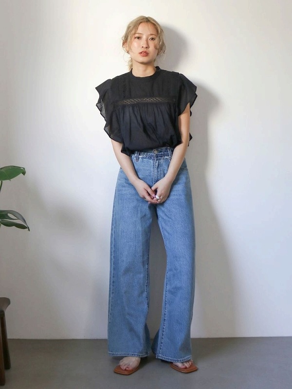 �ں����١ۡڴ��ָ���10%OFF��Ungrid ���󥰥�å�  Levis���� CINCH WIDE LEG REMAKE DENIM 112652480001  /����󥻥������Բľ��� 