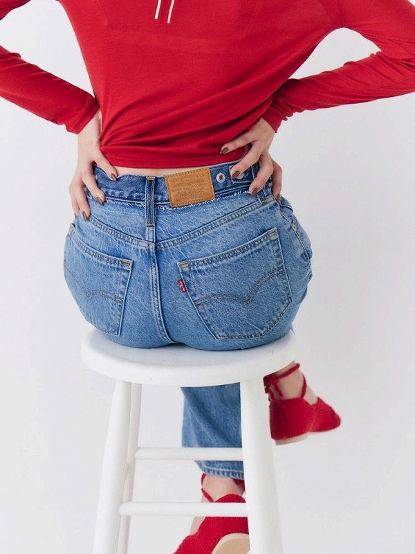 �ں����١ۡڴ��ָ���10%OFF��Ungrid ���󥰥�å�  Levis���� CINCH WIDE LEG REMAKE DENIM 112652480001  /����󥻥������Բľ��� 