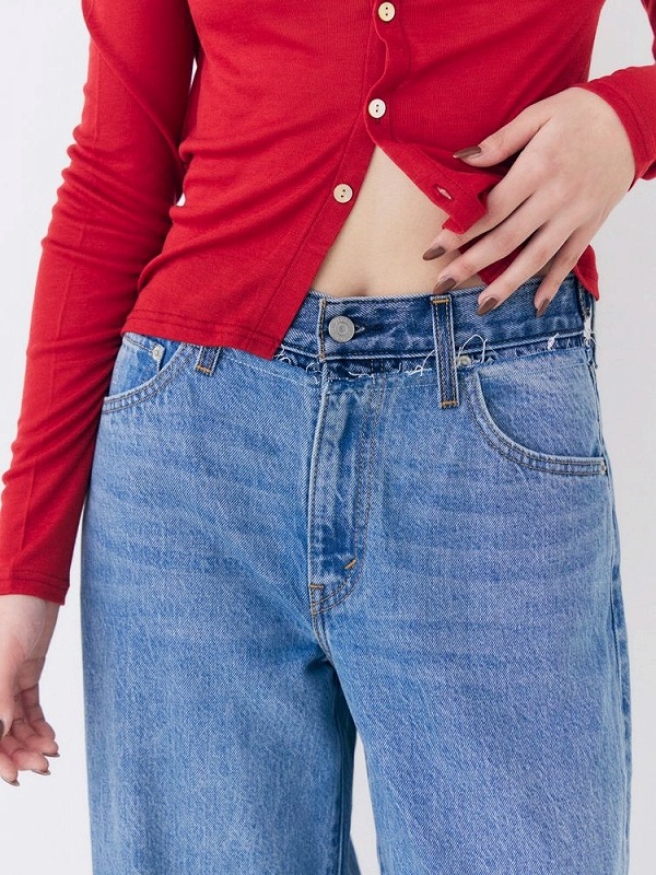 �ں����١ۡڴ��ָ���10%OFF��Ungrid ���󥰥�å�  Levis���� CINCH WIDE LEG REMAKE DENIM 112652480001  /����󥻥������Բľ��� 