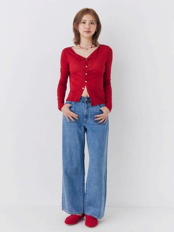 �ں����١ۡڴ��ָ���10%OFF��Ungrid ���󥰥�å�  Levis���� CINCH WIDE LEG REMAKE DENIM 112652480001  /����󥻥������Բľ��� 
