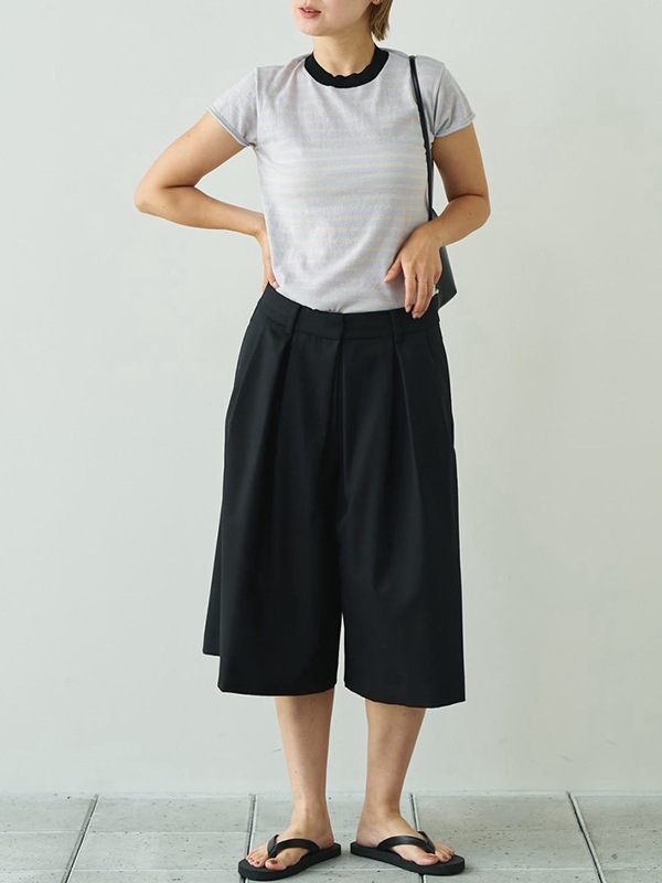 �ڴ��ָ���ݥ����5%��10/18(��)23:59�ޤǡۡ�ͽ���ʡ�TODAYFUL �ȥ��ǥ��ե�  Border Compact Knit 12710518 4�����5��������ͽ�� /����󥻥������Բľ���