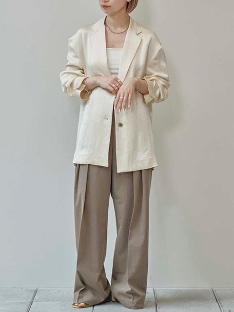 SOLD OUT】TODAYFUL トゥデイフル Satin Over Jacket 12410103