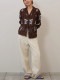 TODAYFUL �ȥ��ǥ��ե�  Embroidery Patchwork Shirts 12610428  /����󥻥������Բľ��� �������ˤ�15���ޤ�¨��ȯ��(���˰ʳ�)��