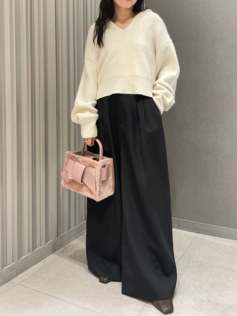 大きいサイズ 】 フェンディセットアップバックベルトリボン貝ボタン