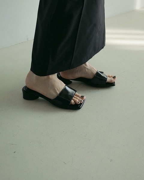 SALE30%OFFanuke ̡  Square Ecoleather Sandals 62511005  /󥻥Բľʡˤ15ޤ¨ȯ(˰ʳ)