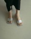 SALE30%OFFanuke ̡  Square Ecoleather Sandals 62511005  /󥻥Բľʡˤ15ޤ¨ȯ(˰ʳ)