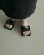 SALE30%OFFanuke ̡  Square Ecoleather Sandals 62511005  /󥻥Բľʡˤ15ޤ¨ȯ(˰ʳ)