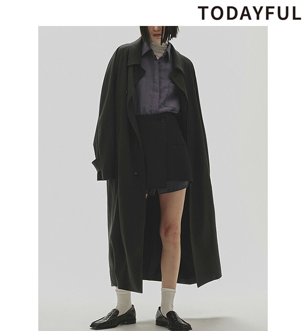 ��SALE20%OFF��TODAYFUL �ȥ��ǥ��ե�  Raglan Twill Coat 12520001 /����󥻥������Բľ��ʡ������ˤ�15���ޤ�¨��ȯ��(���˰ʳ�)��