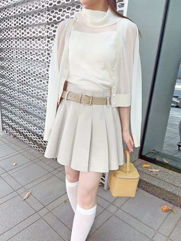 SALE50%OFF】SNIDEL スナイデル プリーツスカショーパン SWFP252135