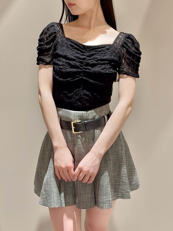 ��SALE50%OFF��SNIDEL ���ʥ��ǥ�  �ץ꡼�ĥ������硼�ѥ� SWFP252135 /����󥻥������Բľ��ʡ������ˤ�15���ޤ�¨��ȯ��(���˰ʳ�)��