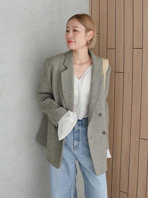 Ungrid 起毛ルーズジャケット Ungrid 起毛ルーズジャケット 起毛ルーズジャケット｜アン